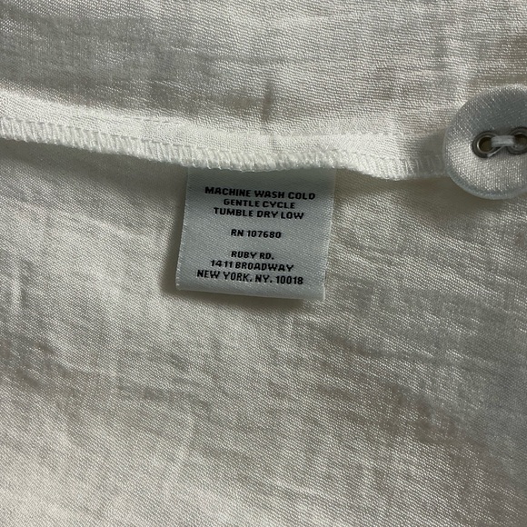 Ruby Rd. White Textured Button Front Jacket - Picture 6 of 8